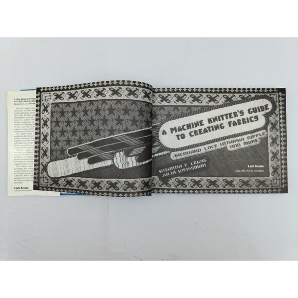 A Machine Knitter's Guide to Creating Fabrics by Susanna Lewis 1986 Vintage HC - Picture 7 of 10
